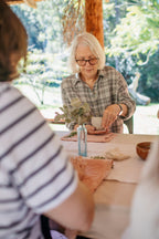 Goddess Gathering Coffee and Clay